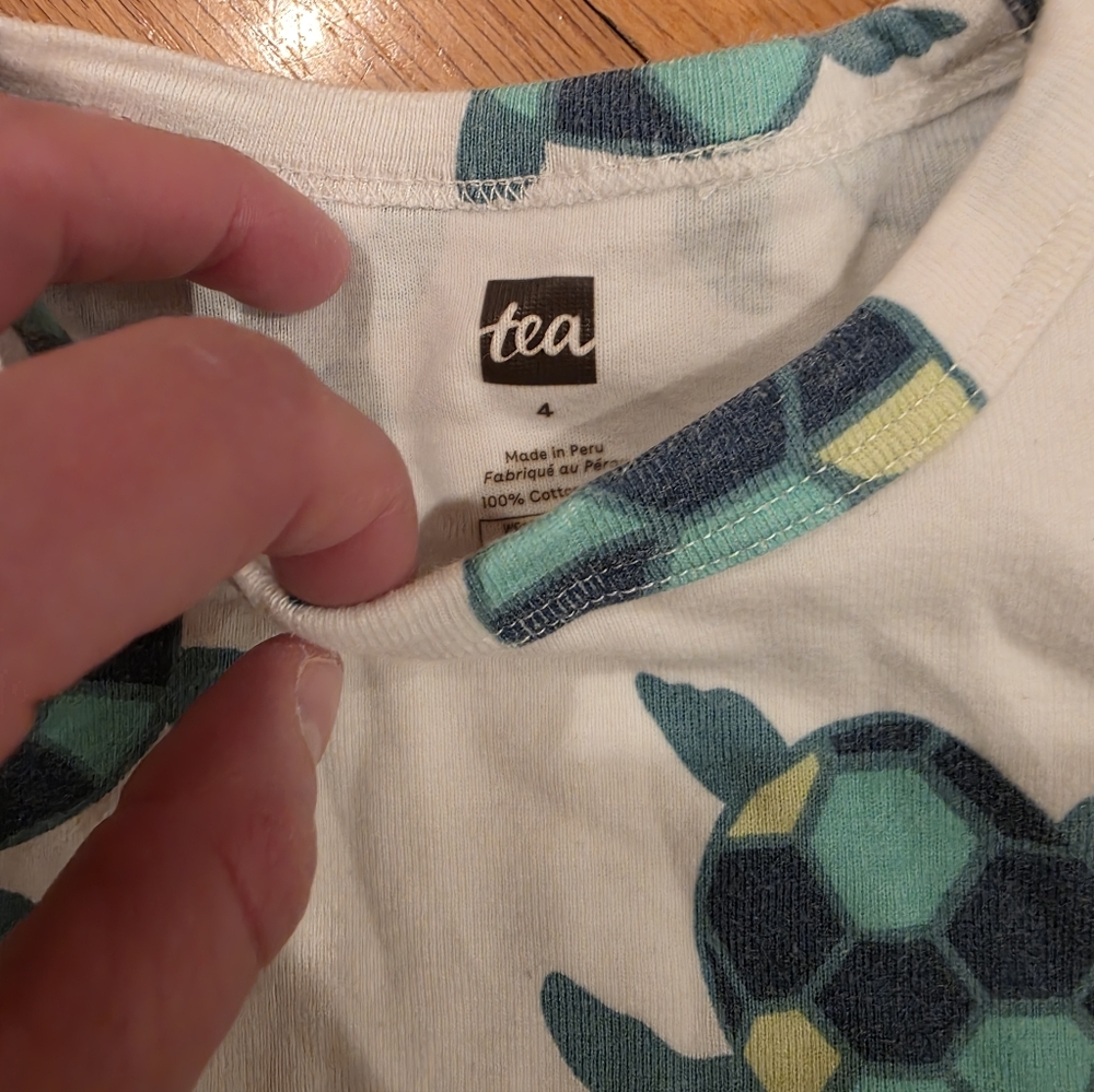 Tea Collection Turtle Pajamas - Picture 2 of 2